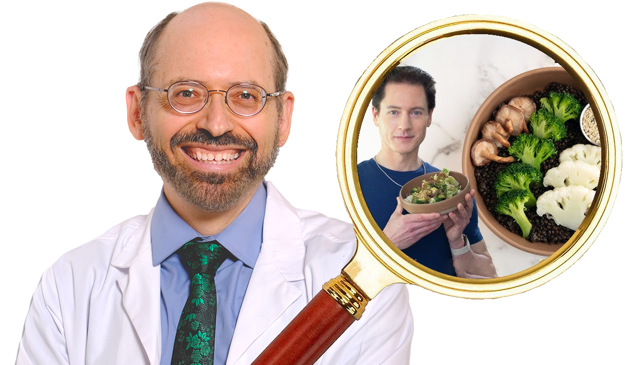 Blueprint viewed through the lens of Dr Greger