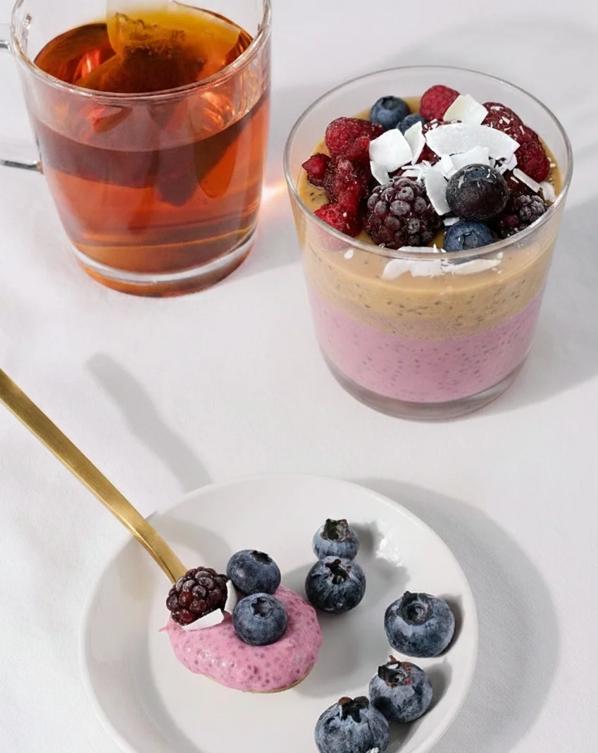 Nutty Pudding in a cup