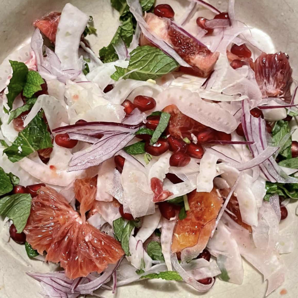 Blood Orange + Fennel Salad