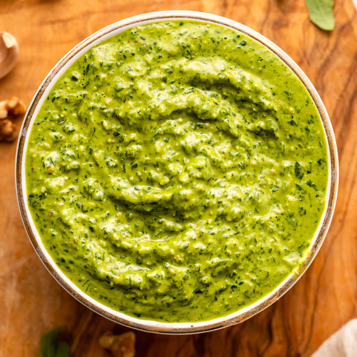 Arugula and Pumpkin Seed Pesto