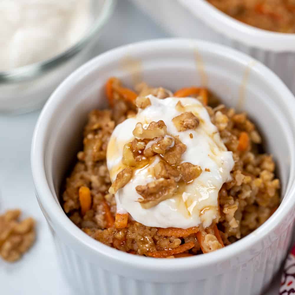 Baked Carrot Cake Oatmeal