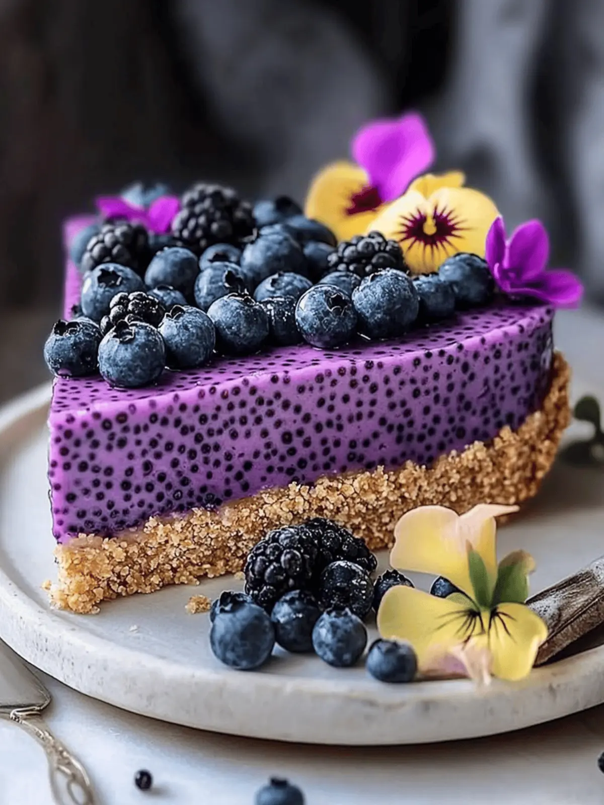 Blueberry Chia Pie