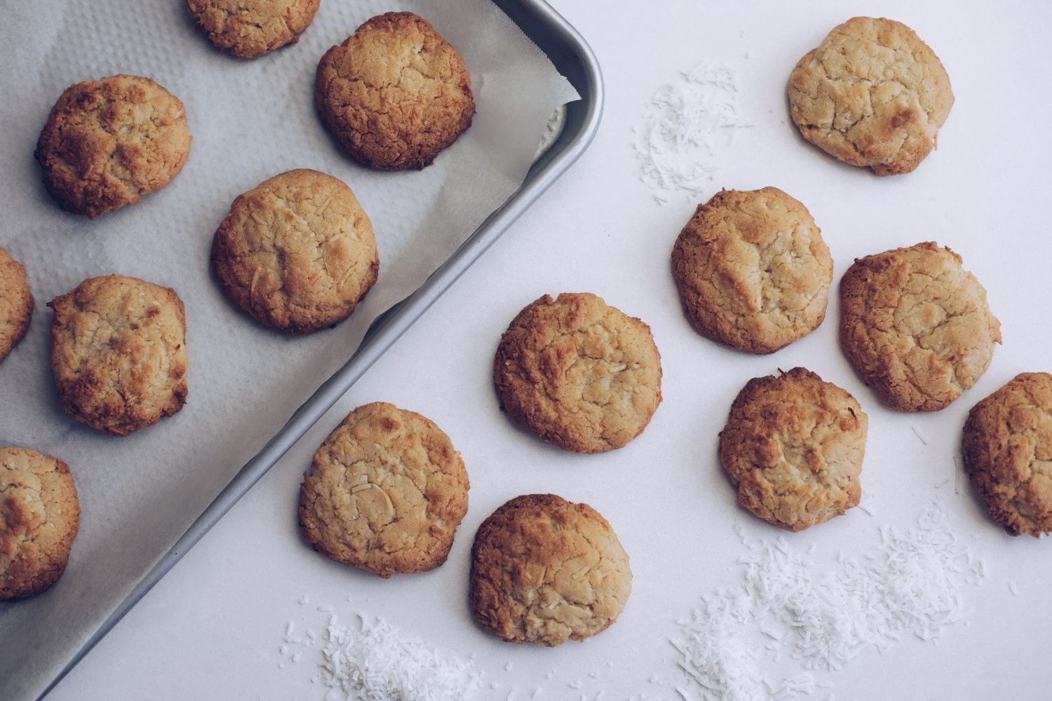 Chewy Chocolate Coconut Cookies