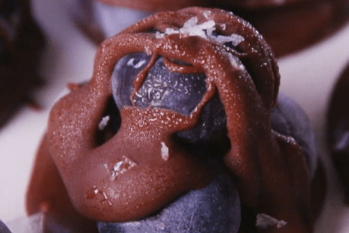 Coconut and Chocolate Blueberry Clusters