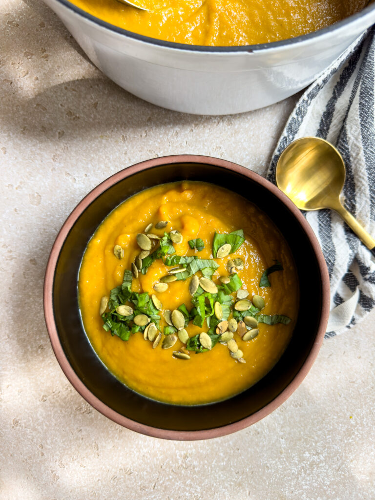Curried Butternut Squash Soup
