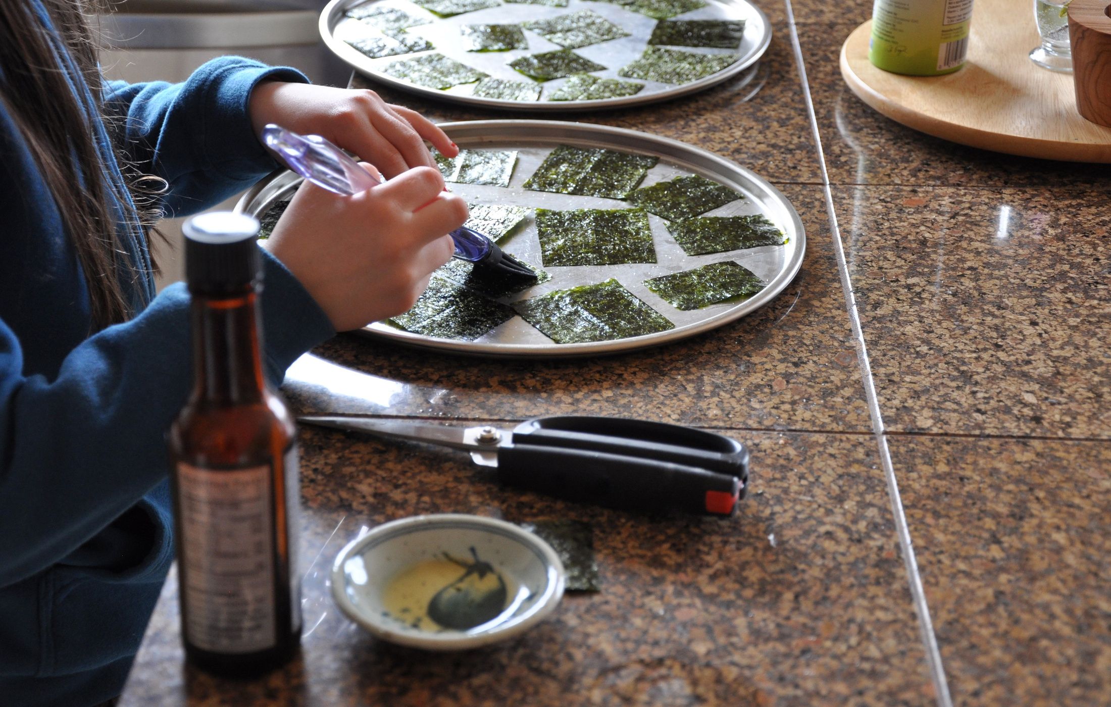 Dark Chocolate Seaweed Rounds