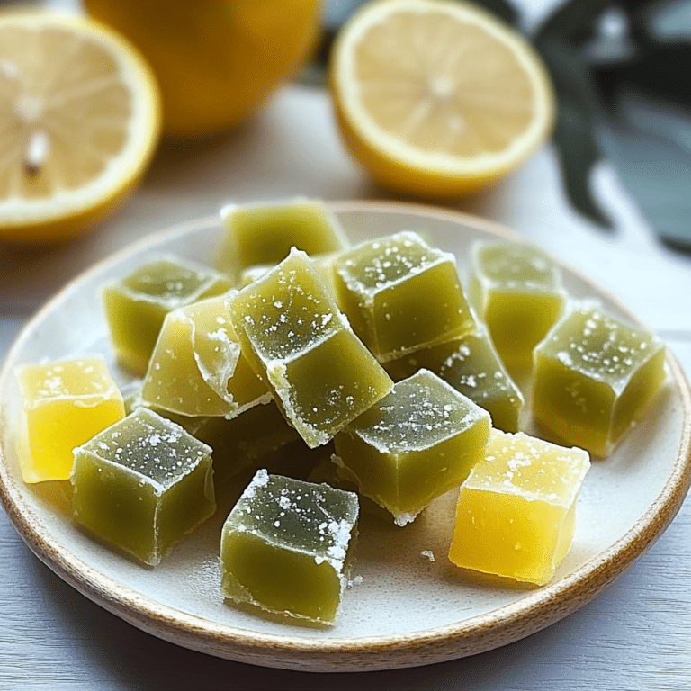 Lemon-Ginger Apple Chews