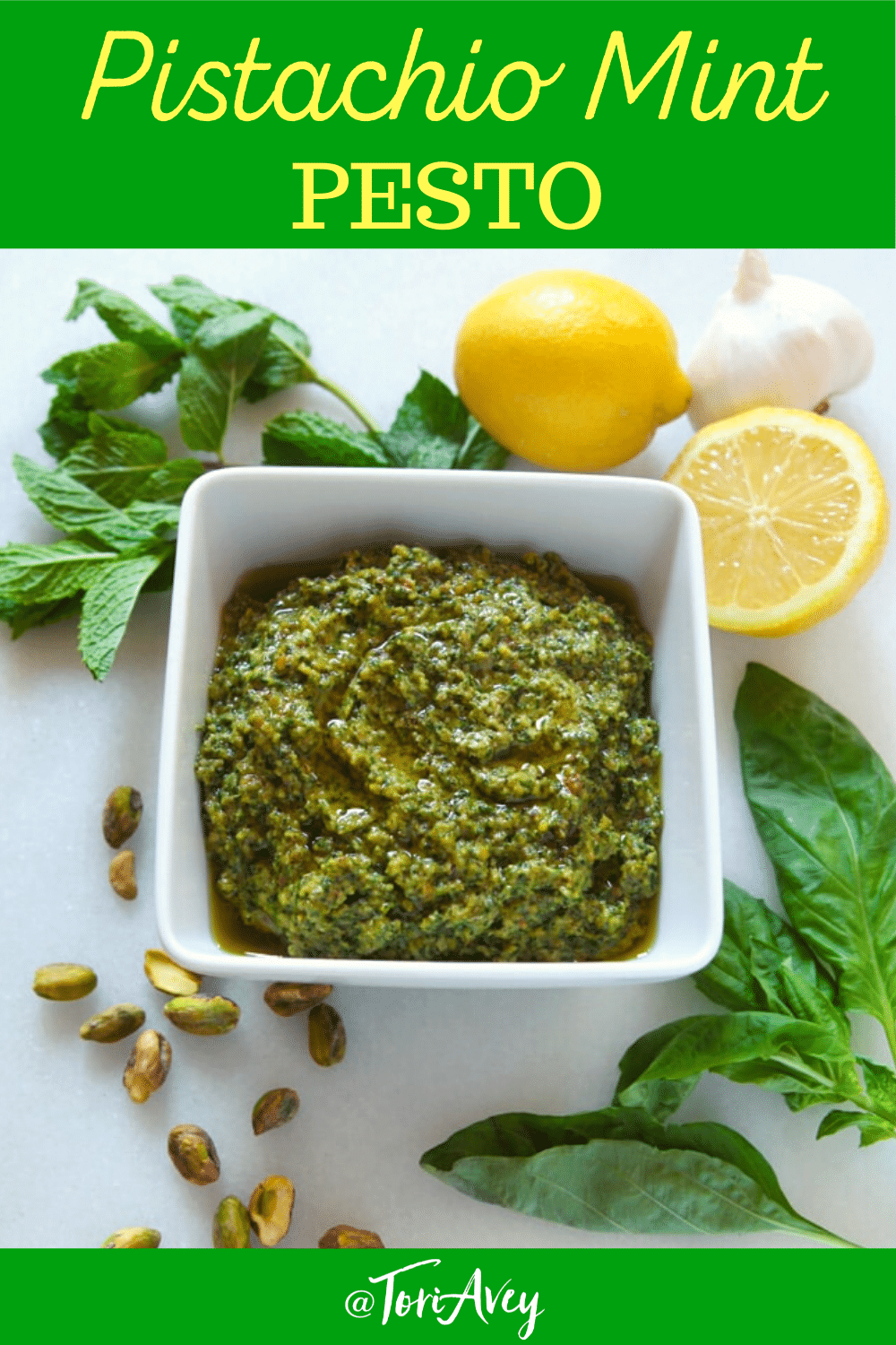 Pistachio Mint Pesto