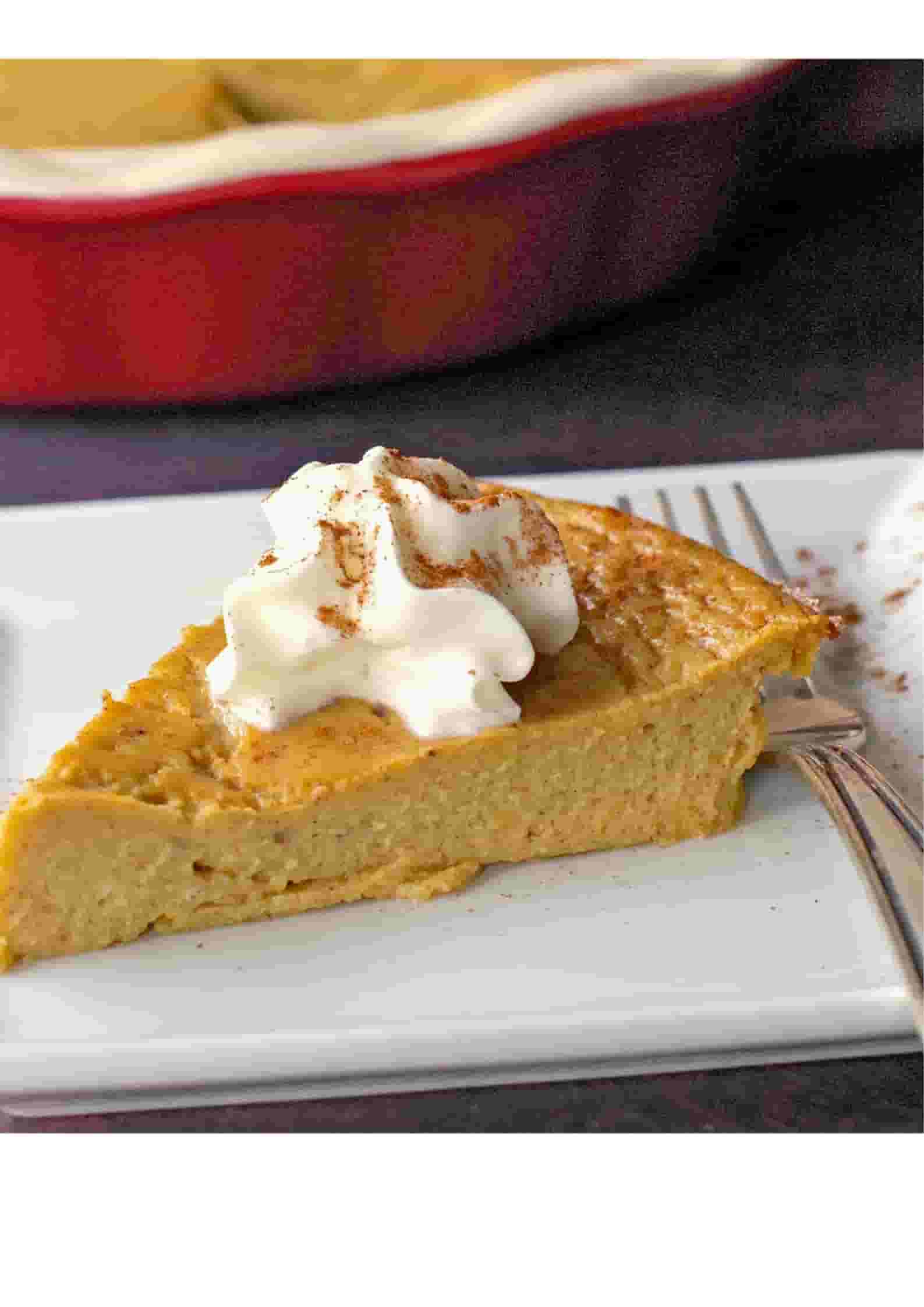 Pumpkin Custard (Crustless Pie)