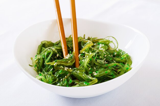 Seaweed Salad with Cucumber