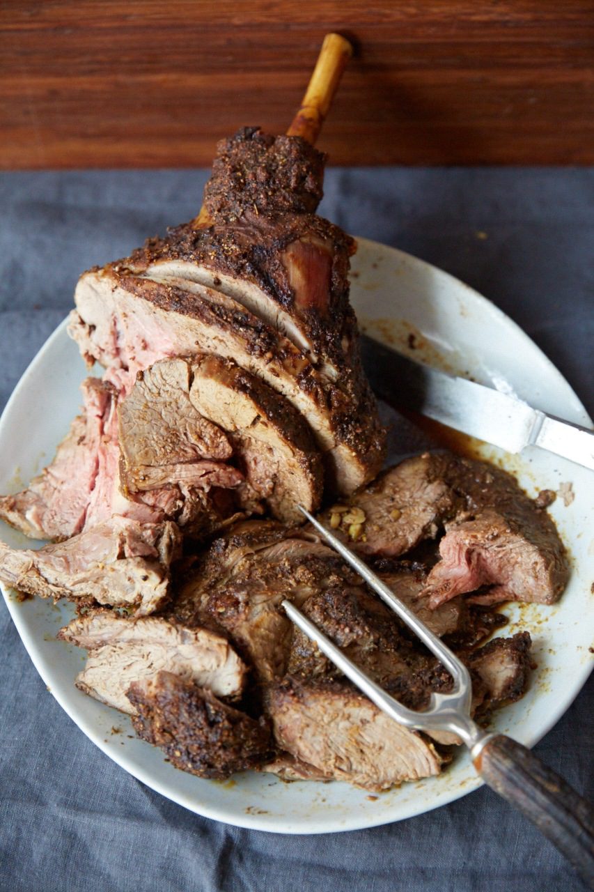 Spice-Roasted Leg of Lamb