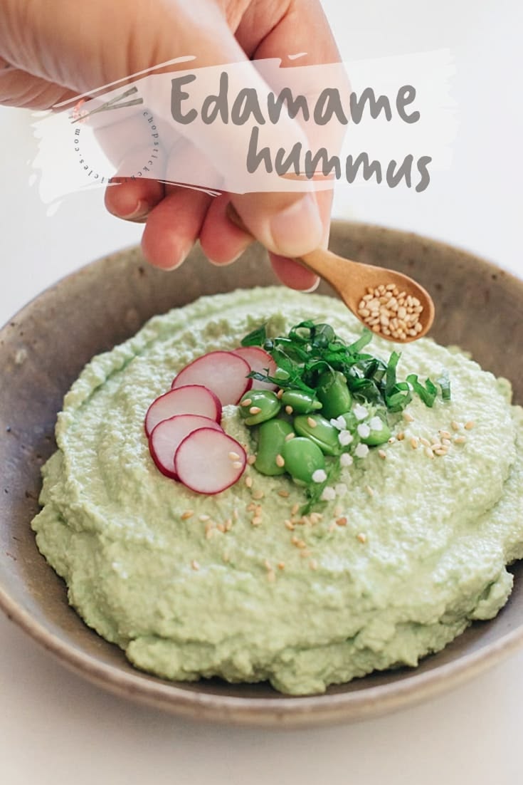 Spicy Edamame Hummus